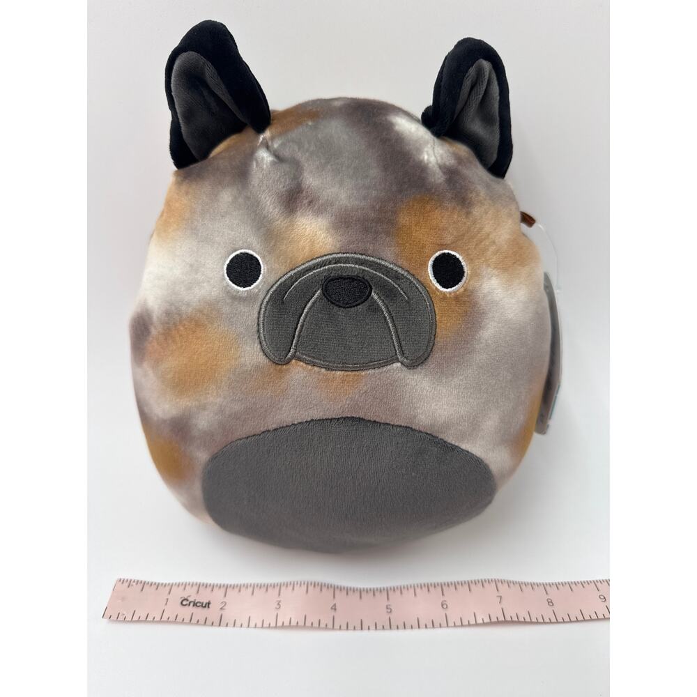 Squishmallows Ballis Dog Plush 8" Tie Dye Kellytoy NWT Soft Collectible